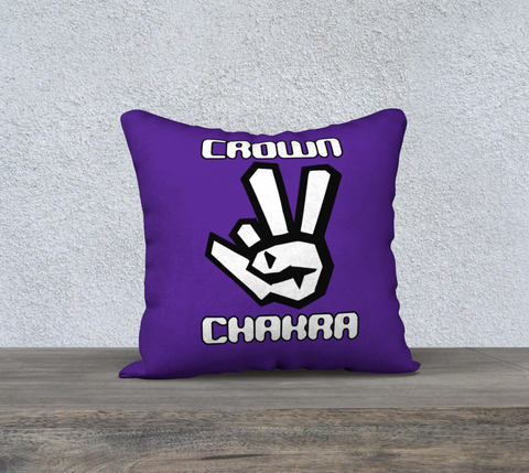 Crown Chakra Pillow Case