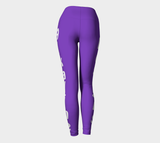 Alkaline Yoga Leggings -  Purple