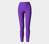 Alkaline Yoga Leggings -  Purple